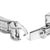Contemporary 18K White Gold 5.0 Carat Princess Diamond Buckle Link Bracelet For Sale - Image 3 of 6