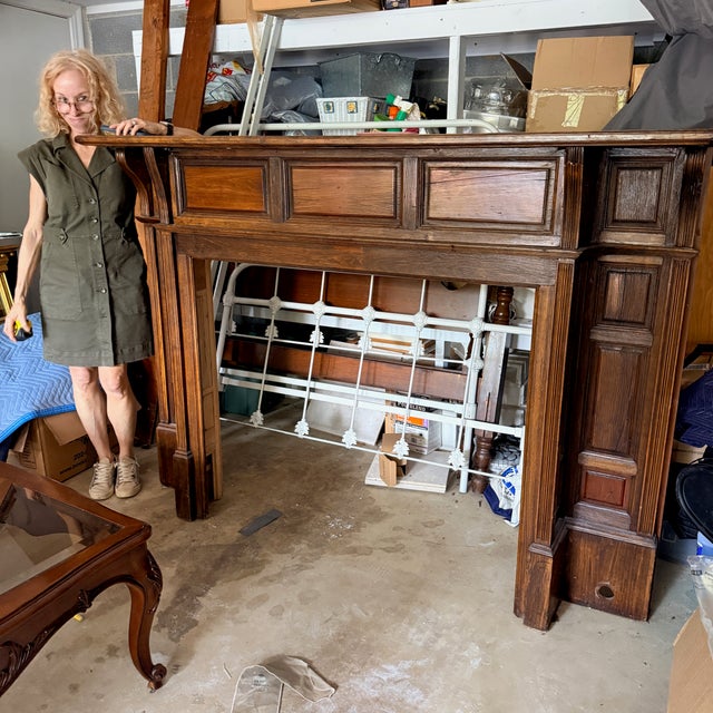 Antique Edwardian Mantel For Sale - Image 12 of 12