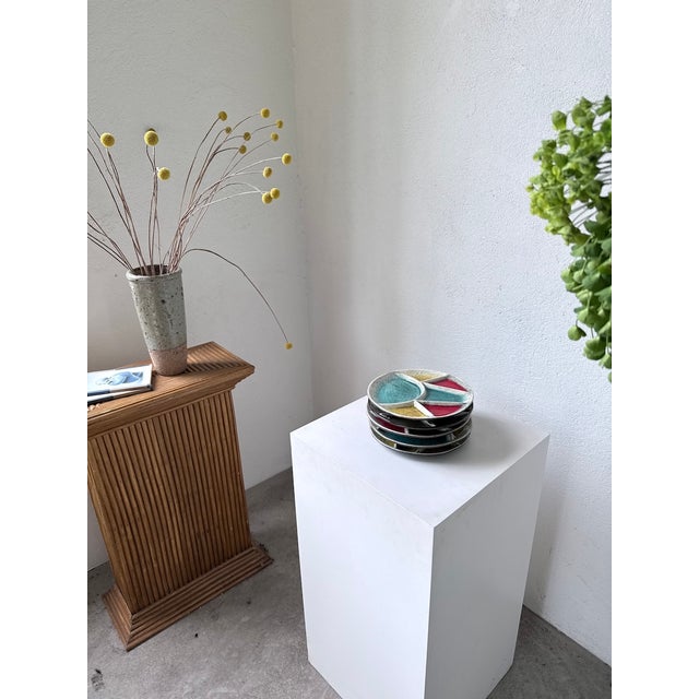 1970s Fondue Plates by Hugo Kohler, 1970s, Set of 5 For Sale - Image 5 of 18
