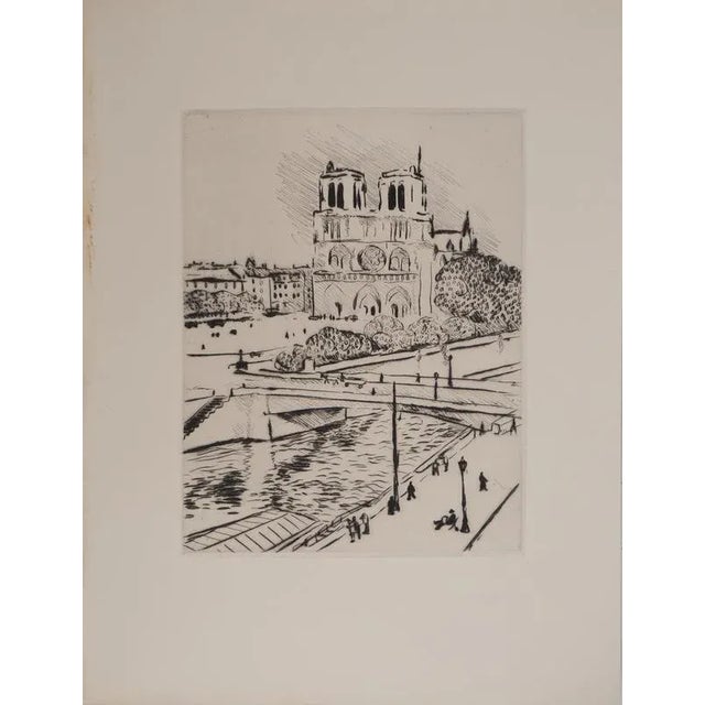 Albert Marquet, Notre-Dame, Original Engraving For Sale - Image 5 of 5