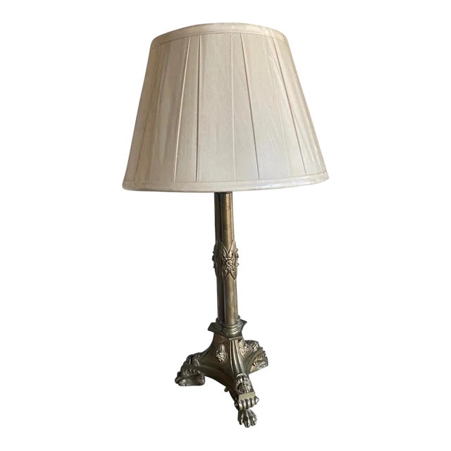 Early 19th Century George IV 'Cluster-Column' Bronze Lamp For Sale