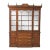 Statton Federal Style Cherry Breakfront China Cabinet For Sale