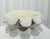 Mid 20th Century Folk Art Scalloped Concrete Pedestal Planter / Garden Urn For Sale - Image 11 of 13