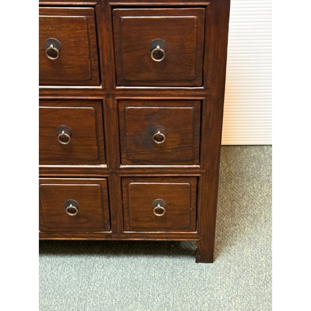 Vintage Chinese Apothecary Chest For Sale In San Francisco - Image 6 of 12