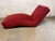 Mitchell Gold Mitchell Gold Furniture Contemporary Red Upholstered Chaise Lounge For Sale - Image 4 of 17