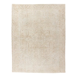 Antique Heriz Area Rug 10ft 8in X 13ft 5in For Sale