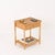 French Riviera Nightstands in Bamboo, Rattan and Brass, Italy, 1970s, Set of 2 For Sale - Image 10 of 16