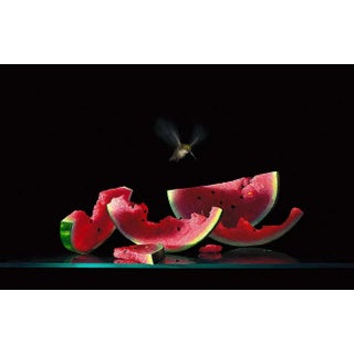 "Another Bite" Contemporary Still Life Giclee Print by Dario Campanile For Sale