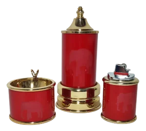 Smoker Ashtrays, Spain, 1970s, Set of 3