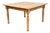 Rustic Pine Square Farmhouse Table For Sale