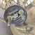 Antique Italian Art Deco Hammered Brass Desk Lamp With Spiral Motif, C. 1930s For Sale - Image 10 of 10