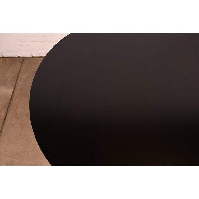 Thomas Pheasant for Baker Furniture French Regency Mahogany Extension Dining Table | Newly Refinished For Sale - Image 10 of 15