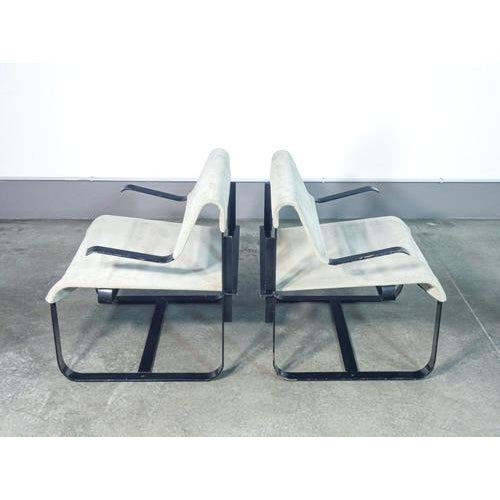 White Vintage Dining Chairs by G. Offredi for Saporiti, 1970, Set of 6 For Sale - Image 8 of 18