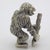 Vintage Italian Handmade Silver Chimpanzee Figurine, Italy, 1970s For Sale - Image 4 of 11
