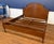 Classic King Size Mahogany Spindle Post Bed by Leighton Hall - Showroom Sample For Sale In Atlanta - Image 6 of 14