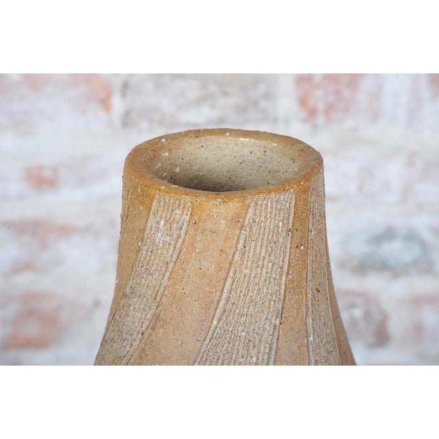 Mid-Century Modern Vase in Ceramic, Czech, 1950s For Sale - Image 4 of 12