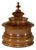 19th Century Treen Walnut Tobacco Jar For Sale