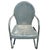 Mid-Century Steel Round Streamline Springer Patio Outdoor Lounge Chair, Pair For Sale - Image 4 of 6