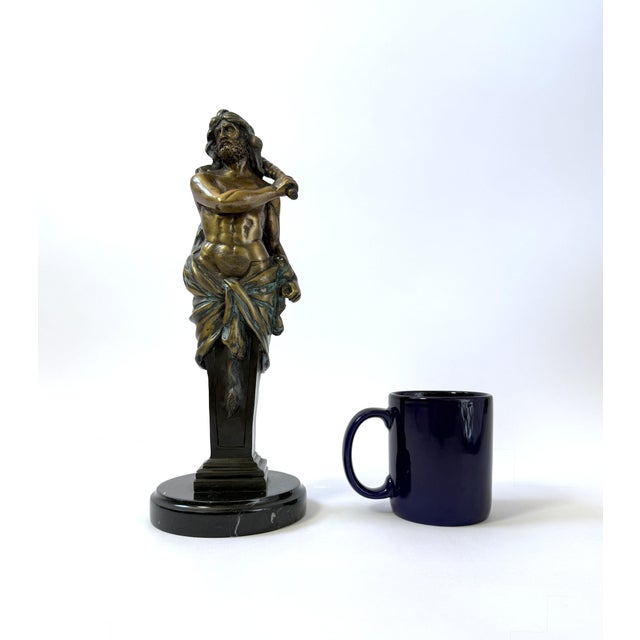 Bronze Bronze Sculpture of Zeus – 13" For Sale - Image 8 of 8