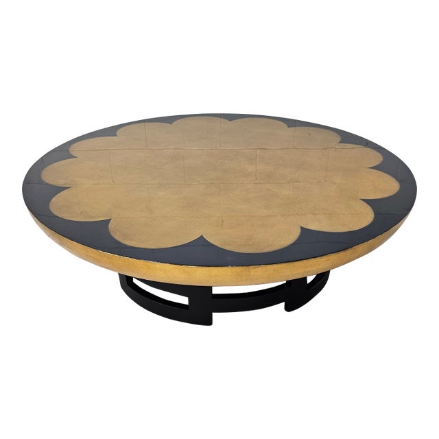 Sculptural Lotus Coffee Table Attributed to Theodore Muller & Isabelle Barringer for Kittinger, 1950s For Sale - Image 10 of 10