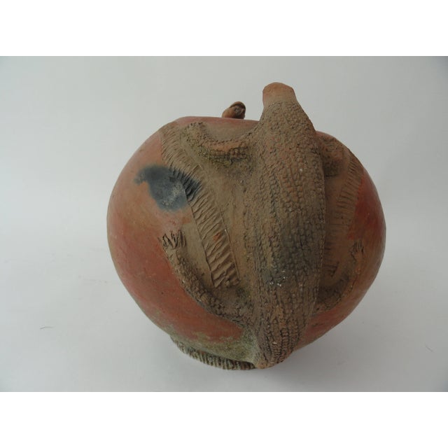 African 1980s African Clay Bowl For Sale - Image 3 of 7