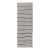 Vintage Turkish Striped Kilim Gallery in Brown & Cream 4'2 X 12'8 For Sale
