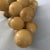 1960's Italian Large Cluster Marble / Alabaster Grapes 12"L X 7.5"W X 3.5"H , No makers mark , they are in vintage...