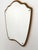 Swedish Modern Organic Shaped Wall Mirror in Teak, Sweden, 1950s For Sale - Image 4 of 7