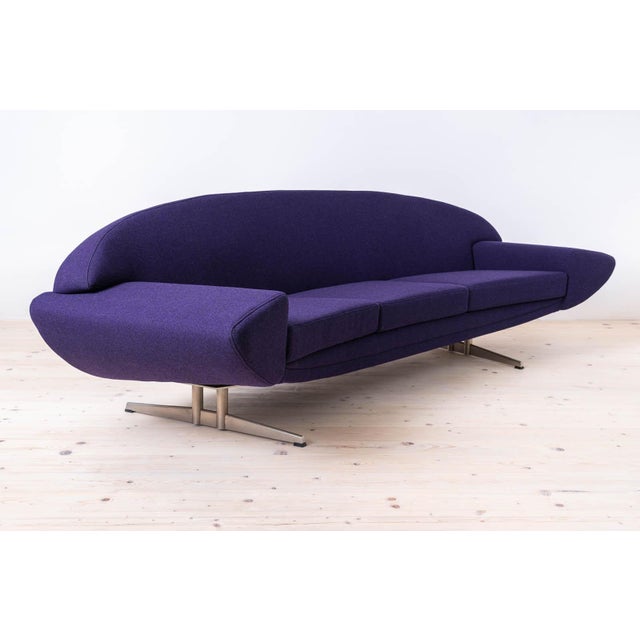 Capri Sofa attributed to Johannes Andersen for Ab Trensums Fåtöljfabrik, 1950s For Sale - Image 6 of 13