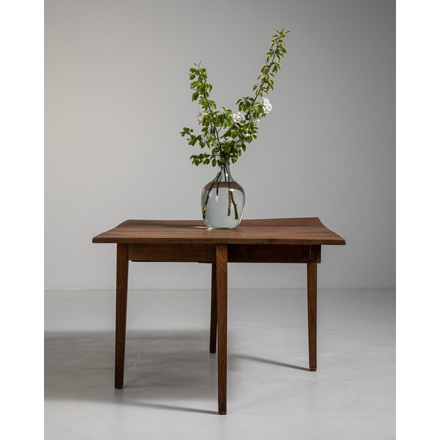 Swedish Slagbord Drop-Leaf Table, Antique, Sweden, 19th Century For Sale In Greensboro - Image 6 of 18