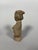 Sculpture of a Mingqi, China, Han Dynasty (206 BC to 221 AD) . Sculpture of a kneeling soldier. His hands are pierced; he...