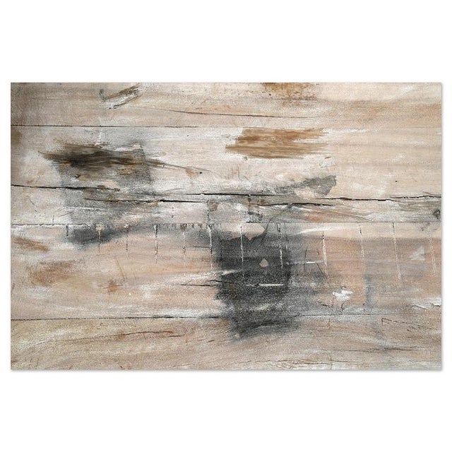 Wood Wood Desk with 3 Drawers For Sale - Image 7 of 8