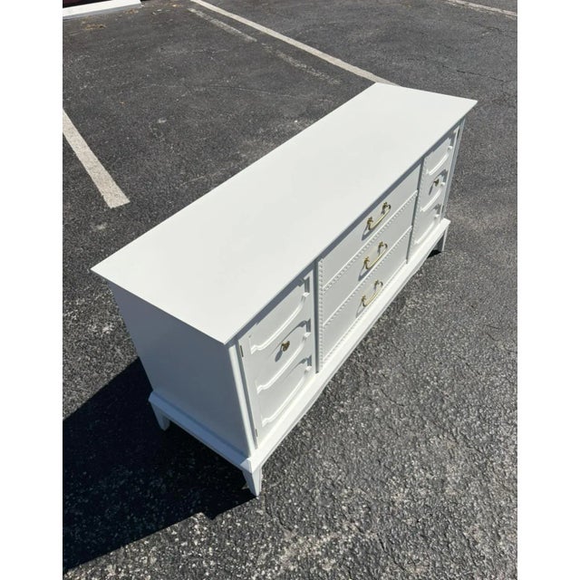 Mid-Century Modern Mid Century Painted Niner For Sale - Image 3 of 12