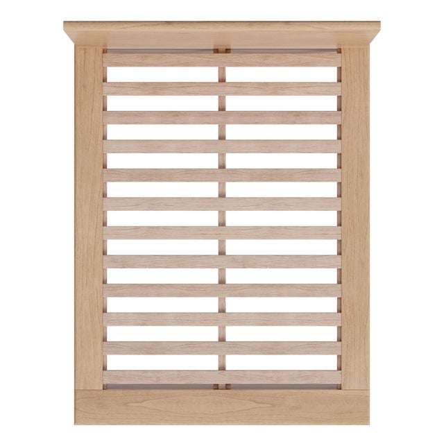 Brown Halmstad Wood Platform Queen Bed, Blonde Oak For Sale - Image 8 of 9