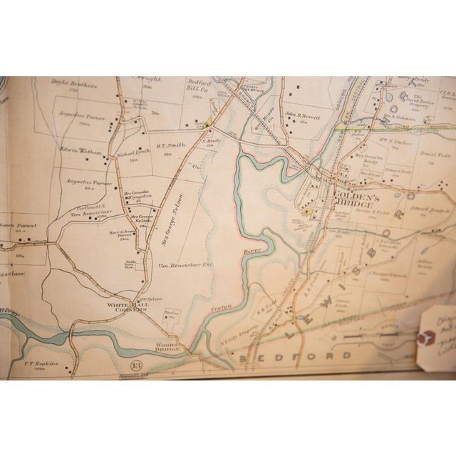 Vintage Map of Somers, New York Chairish