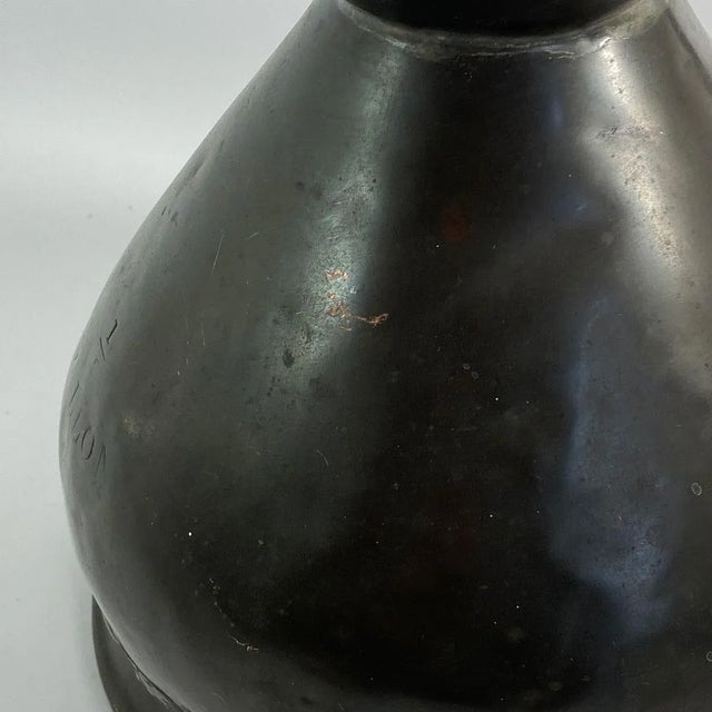 Traditional Small English Georgian Farrow and Jackson Copper Half Gallon Ale Jug For Sale - Image 3 of 12