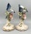 Ceramic Pair of Vintage English Copeland Porcelain Bird Figurines — Bluebirds With Pink Blossoms — European / Cottagecore / Romantic For Sale - Image 7 of 14