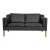 Model 2212 2-Seater Sofa in Leather by Børge Mogensen for Fredericia For Sale