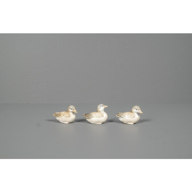 Porcelain Ducks, 1970s, Set of 3 For Sale - Image 3 of 13