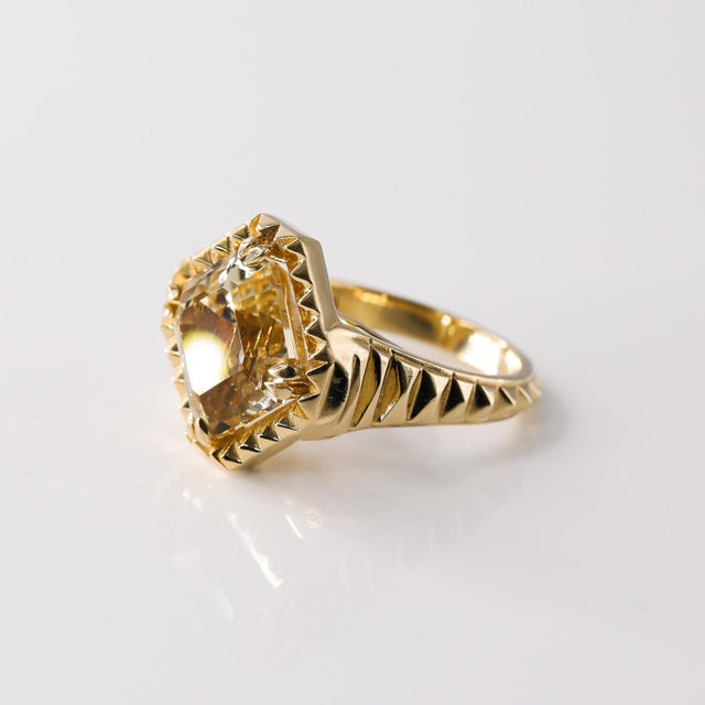 Harlow Ring by Anjalé Size 9 For Sale In Los Angeles - Image 6 of 6