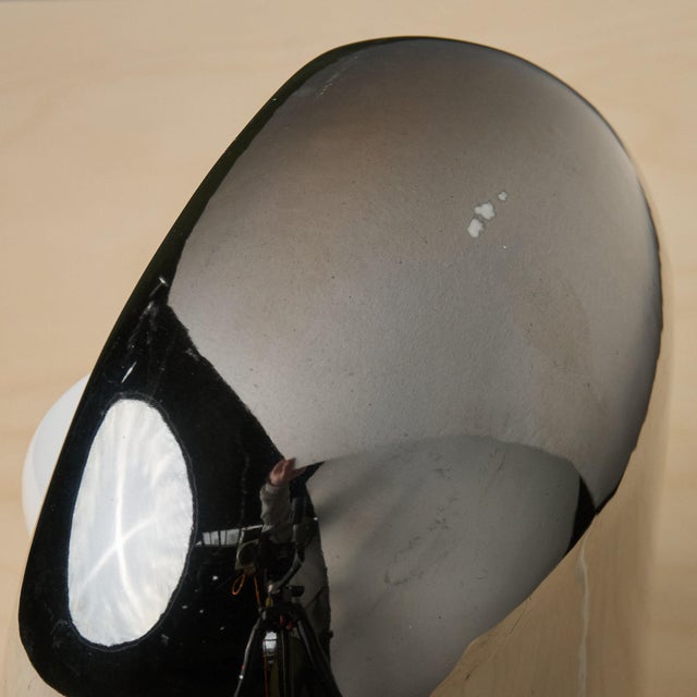 Silver Venezia Table Lamp in Ceramic and Silver by Marcello Cuneo for SC3 / Phillips, Italy, 1970s For Sale - Image 8 of 13