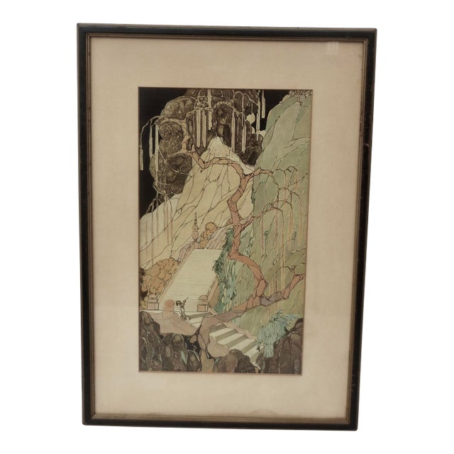 Art Deco Art Print by Gaston Pirou For Sale
