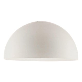 Sonora Suspension Lamp in White Opaline Glass by Vico Magistretti for Oluce For Sale