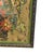 Wood Vintage Signed Floral Still Life Mixed Media Painting on Textured Board in Ornate Frame Possible Batik Print. For Sale - Image 7 of 10