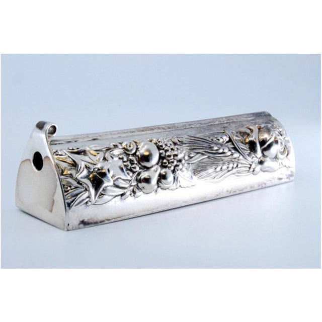 Silver Toothpick Holder, in Good conditions. Designed 1980 to 1989