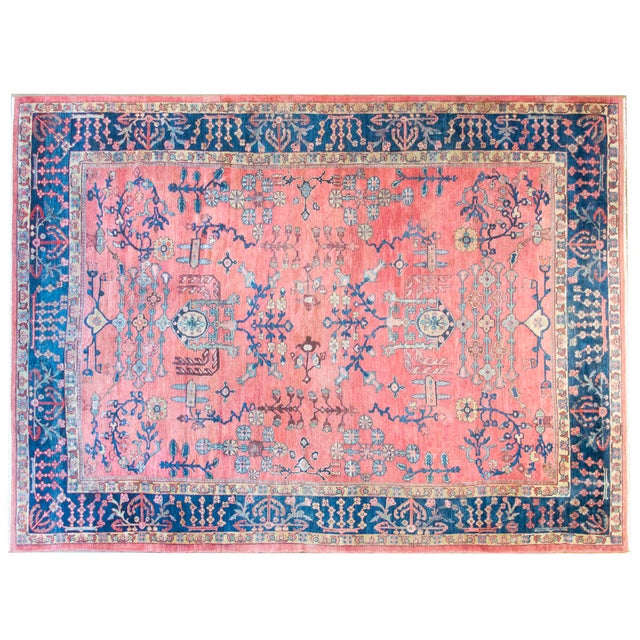 Early 20th Century Persian Sarouk Mahal Rug For Sale - Image 11 of 15