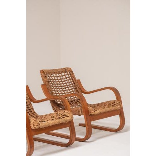 Lounge Chairs by Alvar Aalto for Stylclair, France, 1930s, Set of 2 For Sale - Image 16 of 18