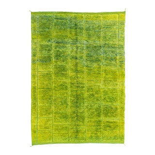 Premium Hand-Knotted Wool Rug | 9'10" X 7'3" | One of a Kind For Sale