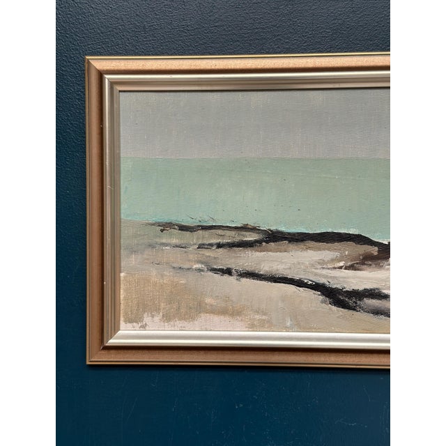 Eric Cederberg, Coastal Landscape, 1950s, Oil on Canvas, Framed For Sale - Image 14 of 18