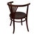 Early Modenrist Shellback Model B28 Armchair No. 28 by Thonet-Mundus For Sale In Los Angeles - Image 6 of 7